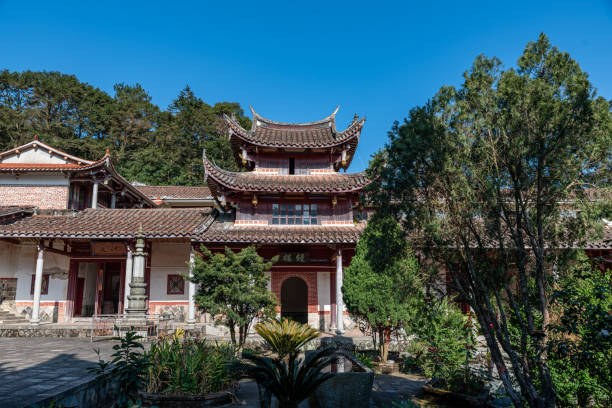 istock Local structure of Chinese traditional Buddhist temples 1341389304