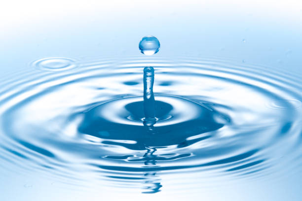 istock drop of water with rippled 1341390231