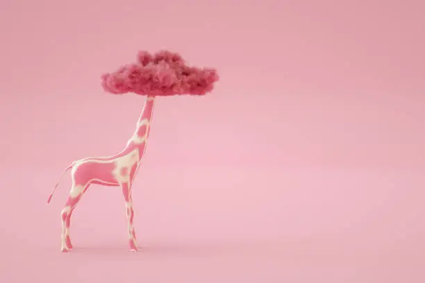 Photo of Giraffe in Cloud