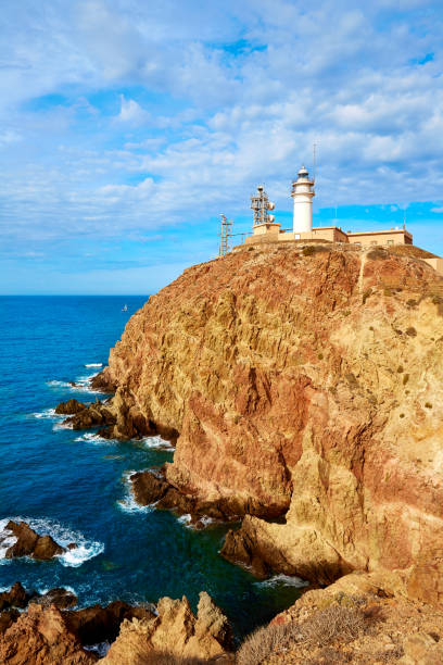 istock Almeria Cabo de Gata lighthouse in Spain 1341395476