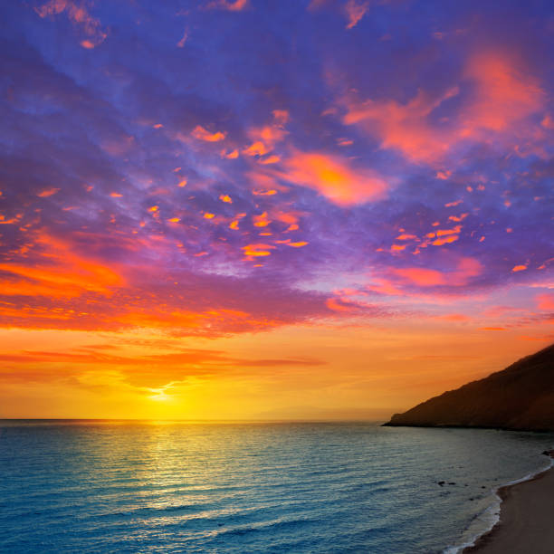 istock Almeria Cabo de Gata sunset from lighthouse 1341396180