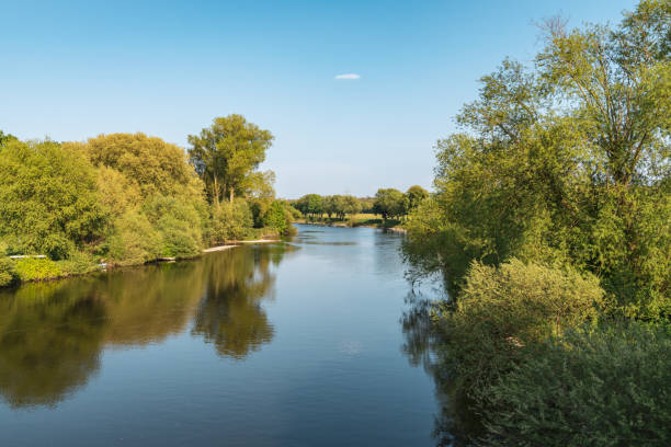 istock The River Ruhr in Essen, Germany 1341405274