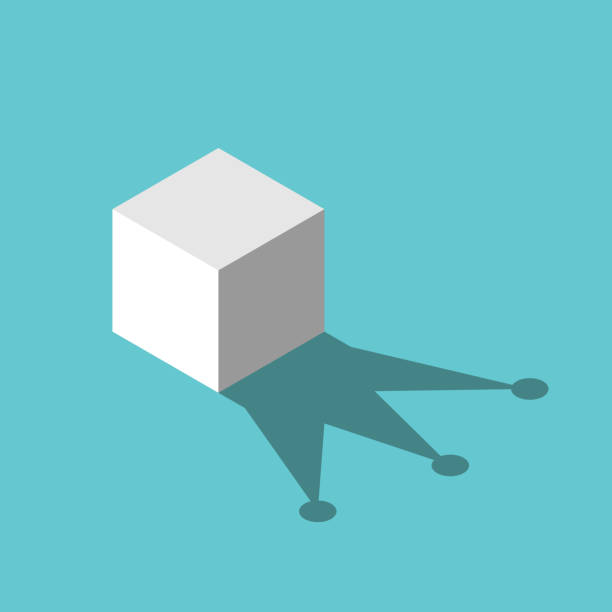 Isometric Cube Shadow 1,300+ Hiding In The Shadows Stock Illustrations, Royalty-Free Vector ...