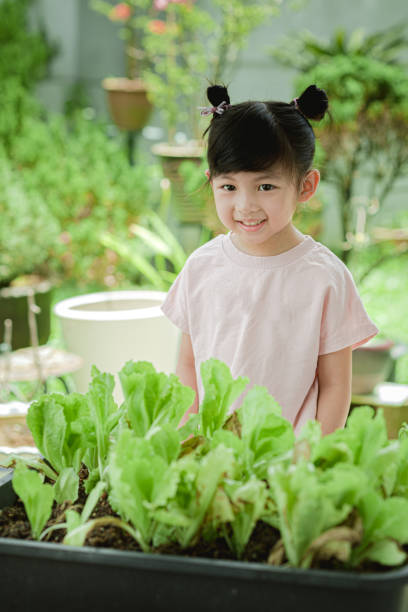 istock Kids Planting Vegetables 1341414532