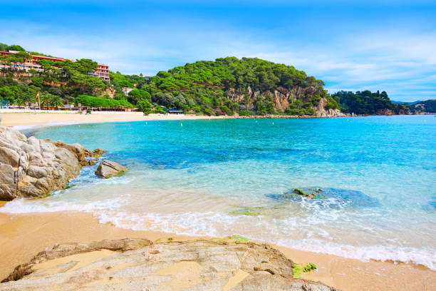 istock Cala Santa Cristina beach Lloret de Mar Costa Brava 1341417520