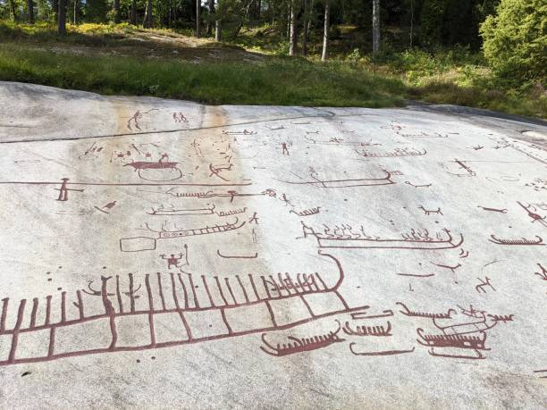 istock Rock carvings by Tanum 1 1341420576