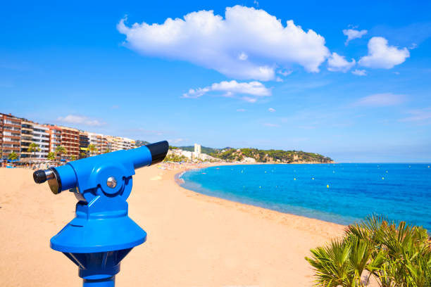istock Costa Brava beach Lloret de Mar in Catalonia 1341422837