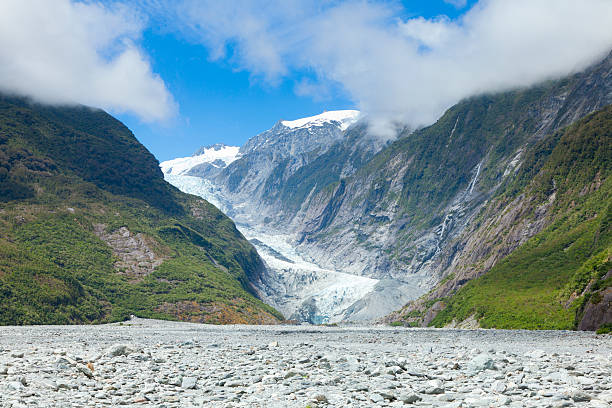 glacier franz josef - franz josef glacier photos et images de collection