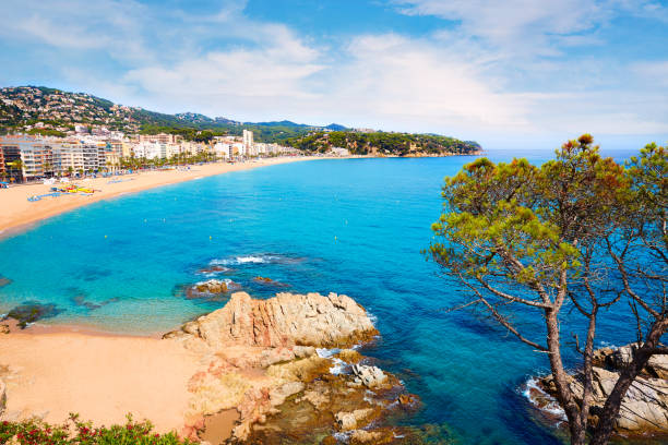 istock Costa Brava beach Lloret de Mar Catalonia Spain 1341428827