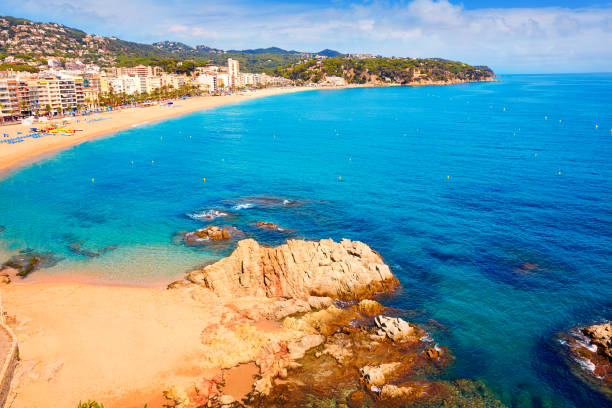 istock Costa Brava beach Lloret de Mar Catalonia Spain 1341429035