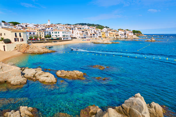 istock Calella de Palafrugell in Costa Brava of Girona 1341434896