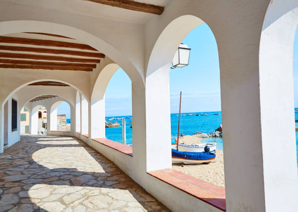 Calella de Palafrugell in Costa Brava of Girona