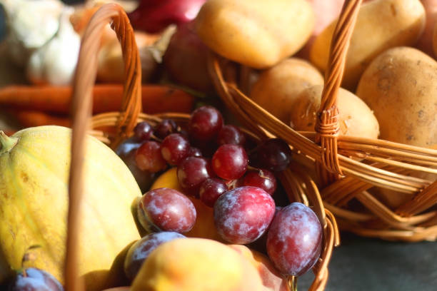 istock Seasonal Fruit and Vegetable 1341438895
