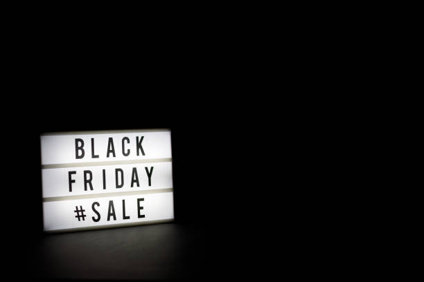 istock Concept of black friday and cyber monday 1341439473