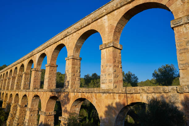 istock Aqueduct Pont del Diable in Tarragona 1341445267
