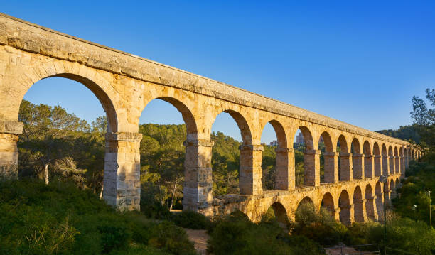 istock Aqueduct Pont del Diable in Tarragona 1341445318