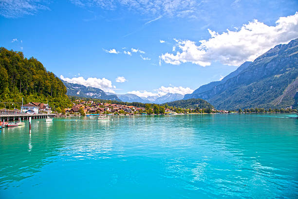 brienz город, швейцария - brienz nature water lake стоковые фот�о и изображения