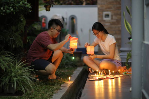 istock Happy Mid-Autumn Festival! 1341451292