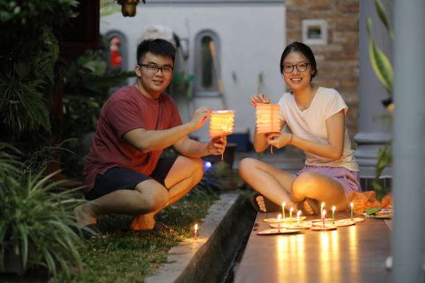 istock Happy Mid-Autumn Festival! 1341451304
