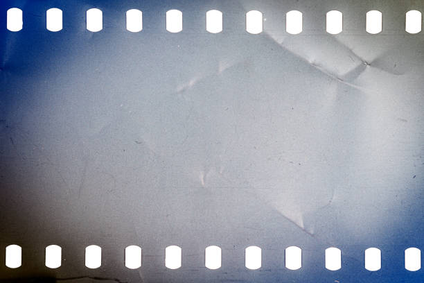 istock Dusty and grungy 35mm film texture or surface 1341451347