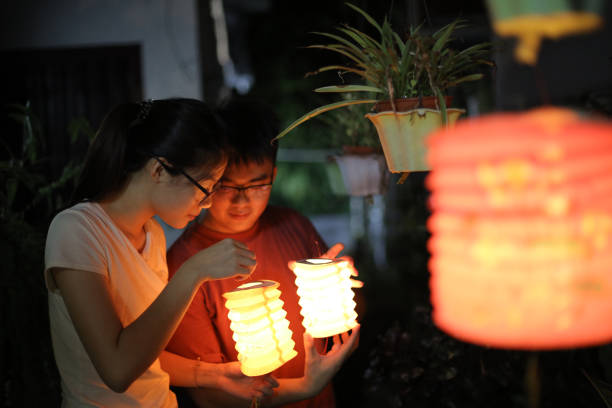 istock Happy Mid-Autumn Festival! 1341451452