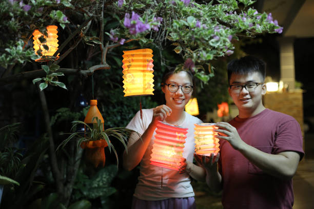istock Happy Mid-Autumn Festival! 1341451573