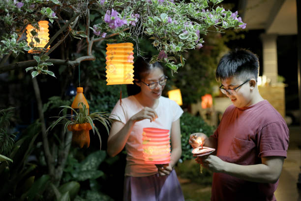 istock Happy Mid-Autumn Festival! 1341451575