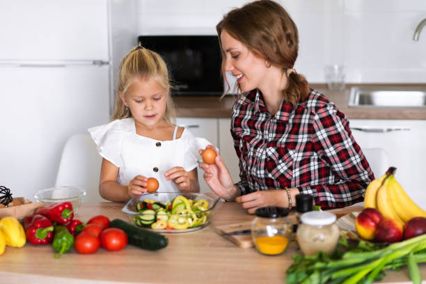 istock A mother and daughter in the kitchen 1341454221