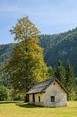 istock Small hut in the mountains 1341457655