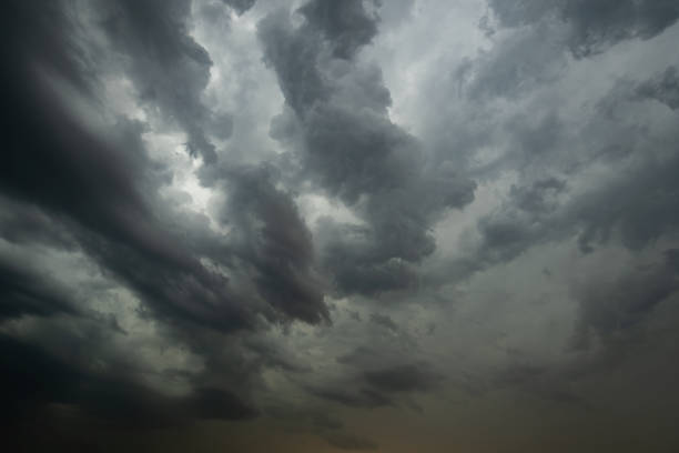 Dramatic stormy sky for use as a background.