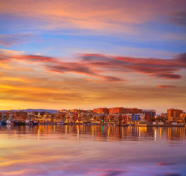 istock Tarragona port sunset in Catalonia 1341462507