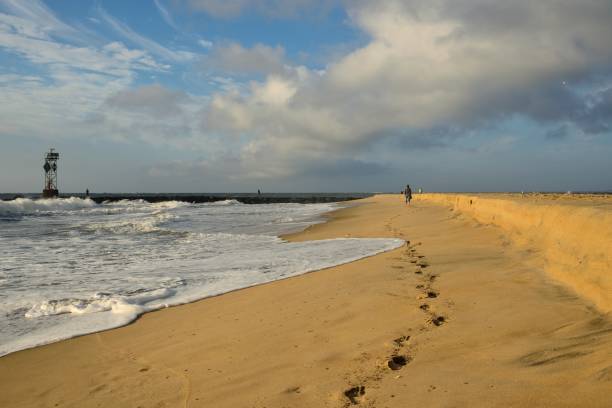 istock Soltude On Oceanc City Beach in Fall 1341463998