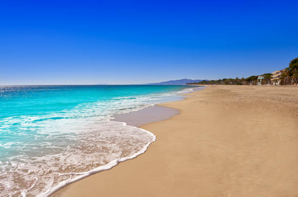 istock Platja Cap de San Pere beach in Cambrils 1341464649