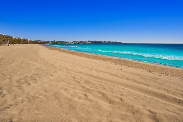 istock Salou beach Ponent Poniente in Tarragona 1341465272