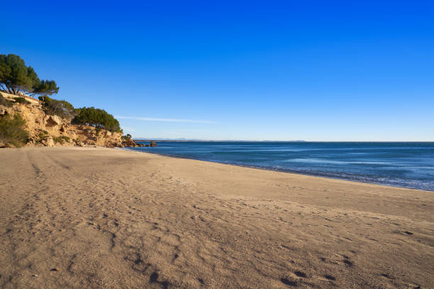 istock Cala Angels beach playa in Miami Platja 1341470521