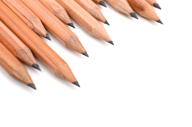 Pencils against the blackboard