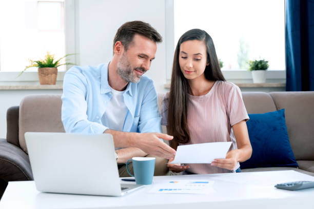 istock Financial revision, home budget concept 1341487052