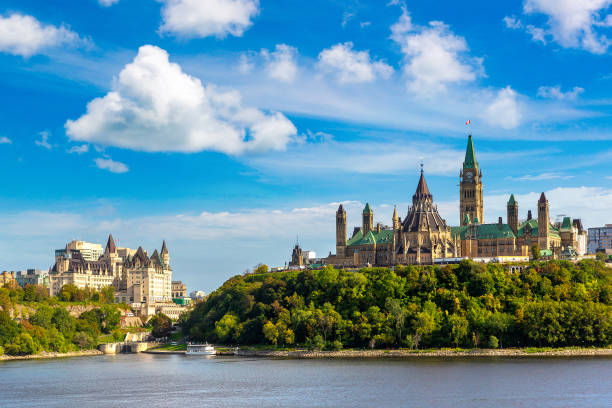 istock Canadian Parliament in Ottawa 1341489604