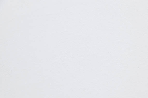 istock Blank concrete wall white color for texture background. White cement texture stone concrete, rock plastered stucco wall 1341496473