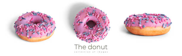 istock The donut is isolated on a white background. Doughnut isolated 1341501432