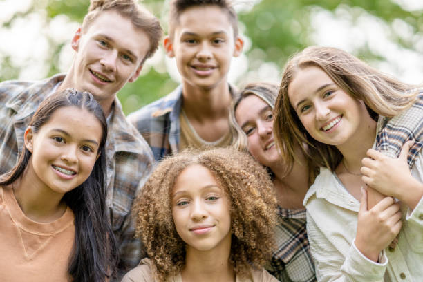 istock Casual Multi-Ethnic Teen Portrait 1341510667