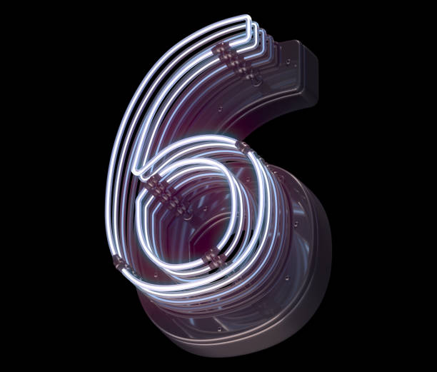istock Triple fading neon font. 1341513711