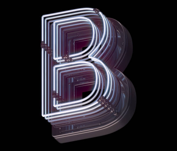 istock Triple fading neon font. 1341513728