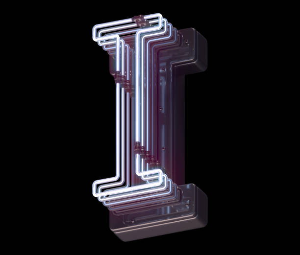 istock Triple fading neon font. 1341513992