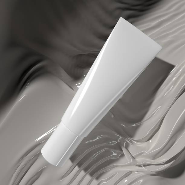 istock Spray Serum Moisturizer Bottle Cosmetic Product Water Reflection Presentation Mockup 1341523591