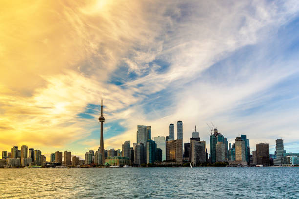 istock Toronto and CN Tower at sunset 1341525343