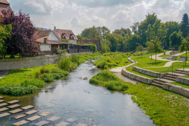 istock Berching, Bacham is a Bavarian town 1341527456