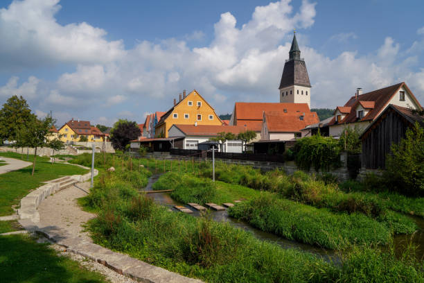 istock Berching, Bacham is a Bavarian town 1341528983