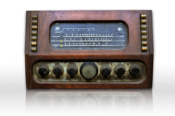 istock Dirty old radio 134153631