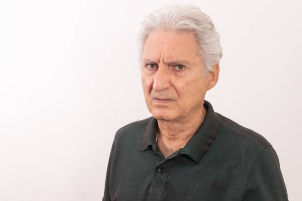 istock Caucasian male portrait with white background 1341539418